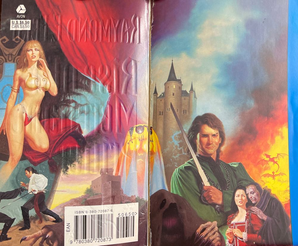 Serpentwar Saga, Volume 2: Rise of a Merchant Prince - Raymond E. Feist (Avon Books - Paperback) book collectible [Barcode 0380720876] - Main Image 3