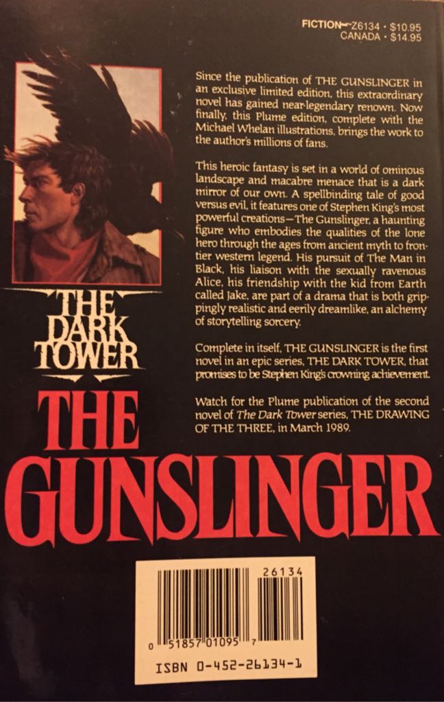 The Gunslinger - Stephen King (A Plume Book - Paperback) book collectible - Main Image 2