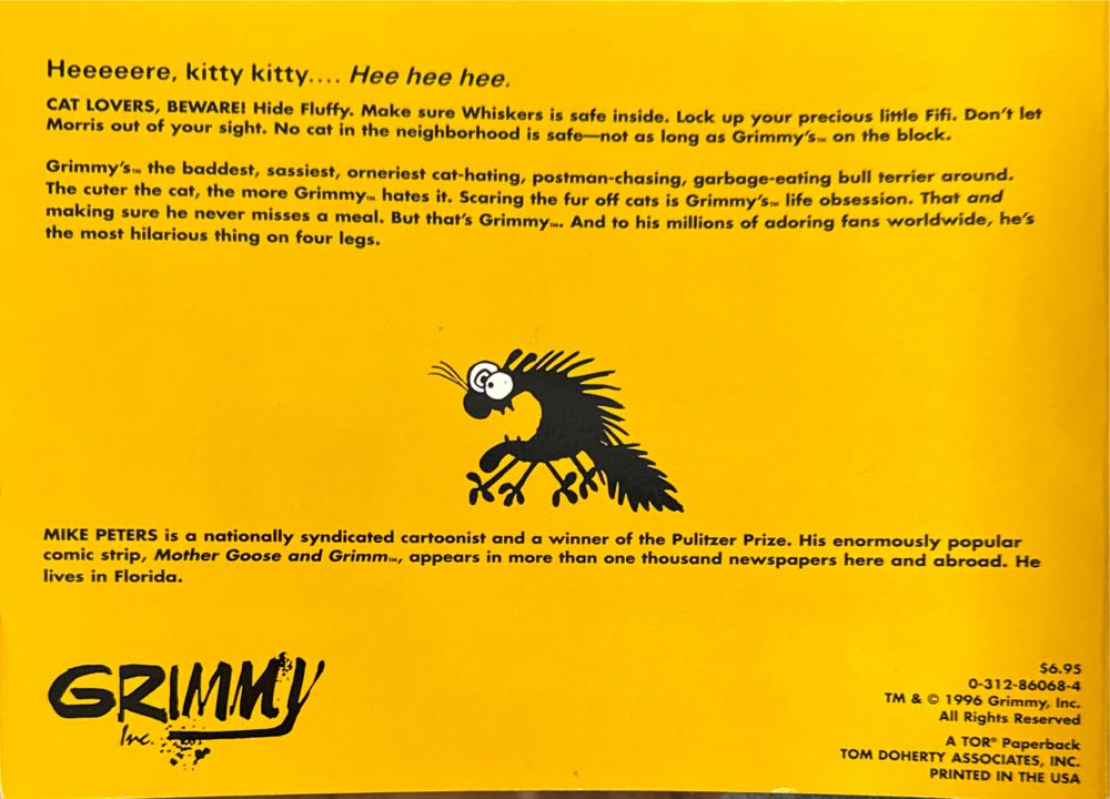 Grimmy: Friends Dont Let Friends Own Cats! - Mike Peters book collectible [Barcode 0312860684] - Main Image 2