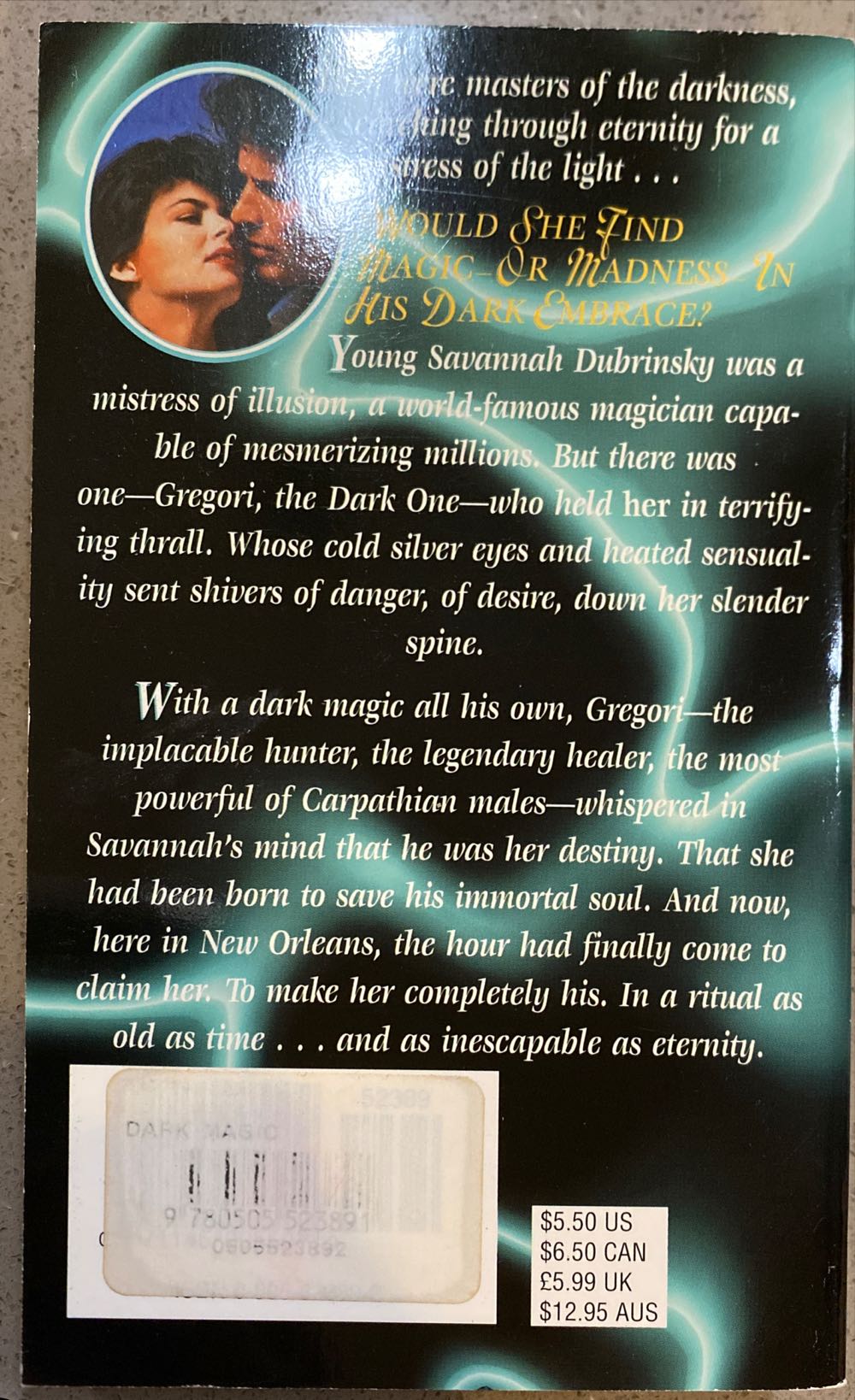 Dark Magic - Christine Feehan (Paperback) book collectible [Barcode 0505523892] - Main Image 3