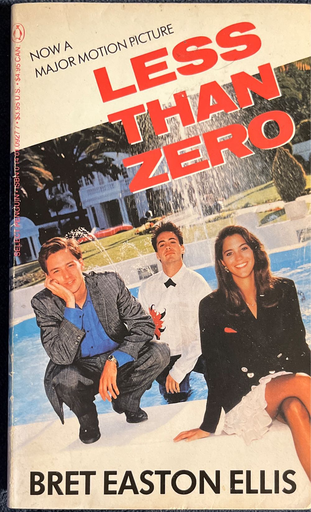 Less Than Zero - Bret Easton Ellis (Vintage - Hardcover) book collectible [Barcode 9780140109276] - Main Image 2