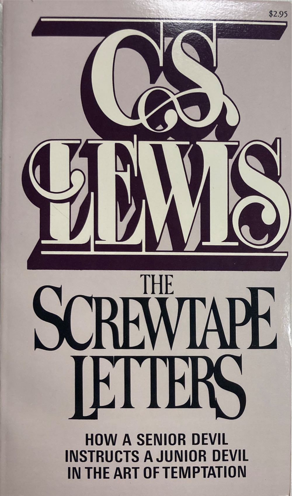 The Screwtape Letters - C. S. Lewis (Macmillan Pub Co - Paperback) book collectible [Barcode 9780020868705] - Main Image 3
