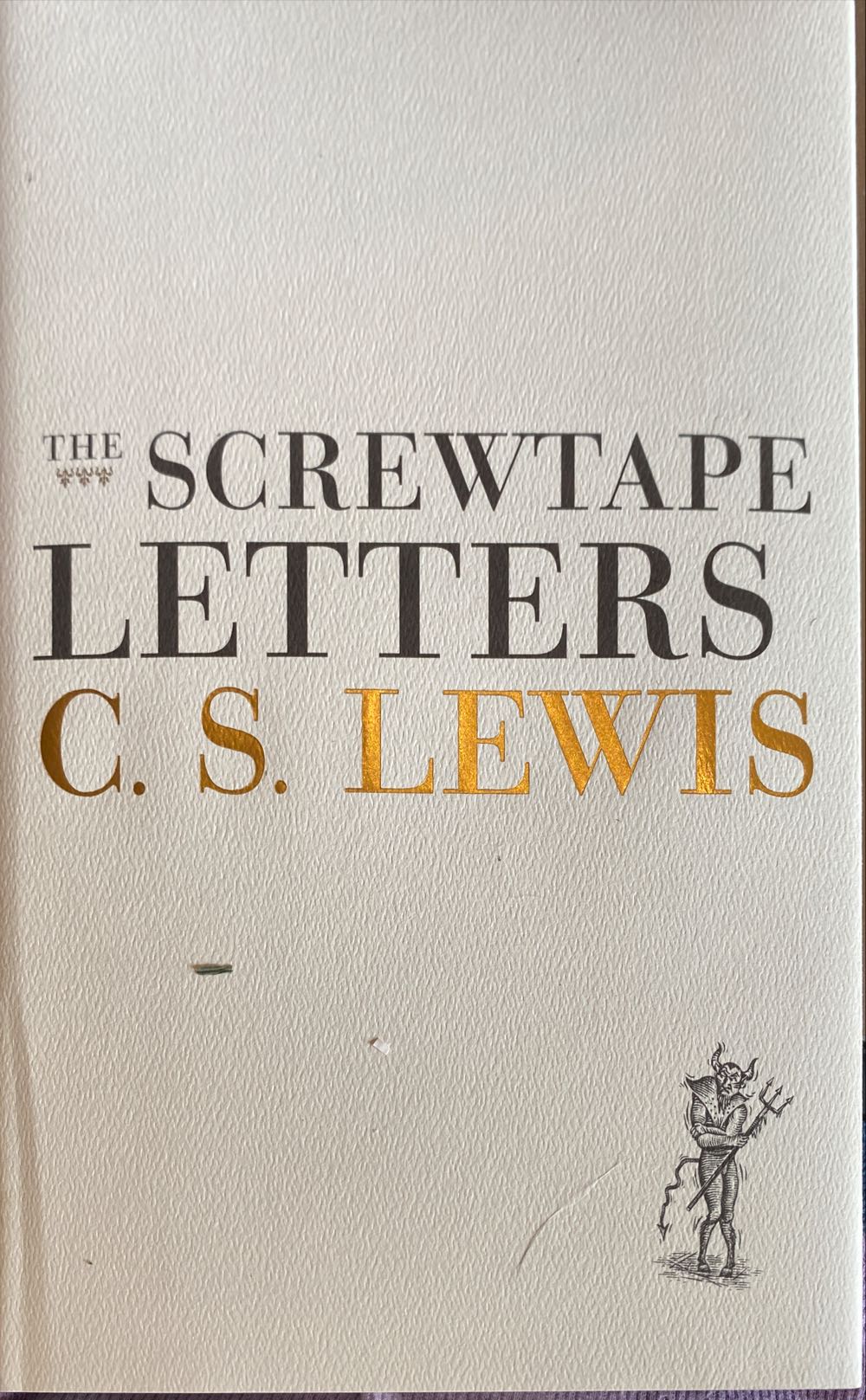 The Screwtape Letters - C. S. Lewis (HarperCollins - Hardcover) book collectible [Barcode 9780060652890] - Main Image 3