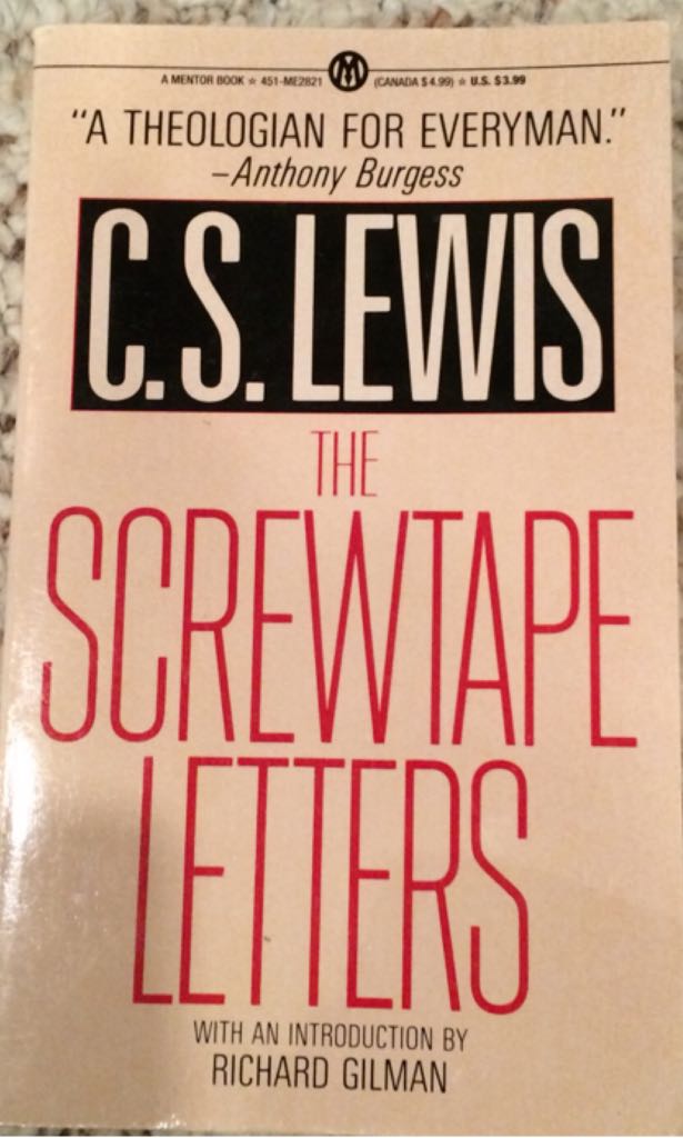 The Screwtape Letters - C.S. book collectible - Main Image 1