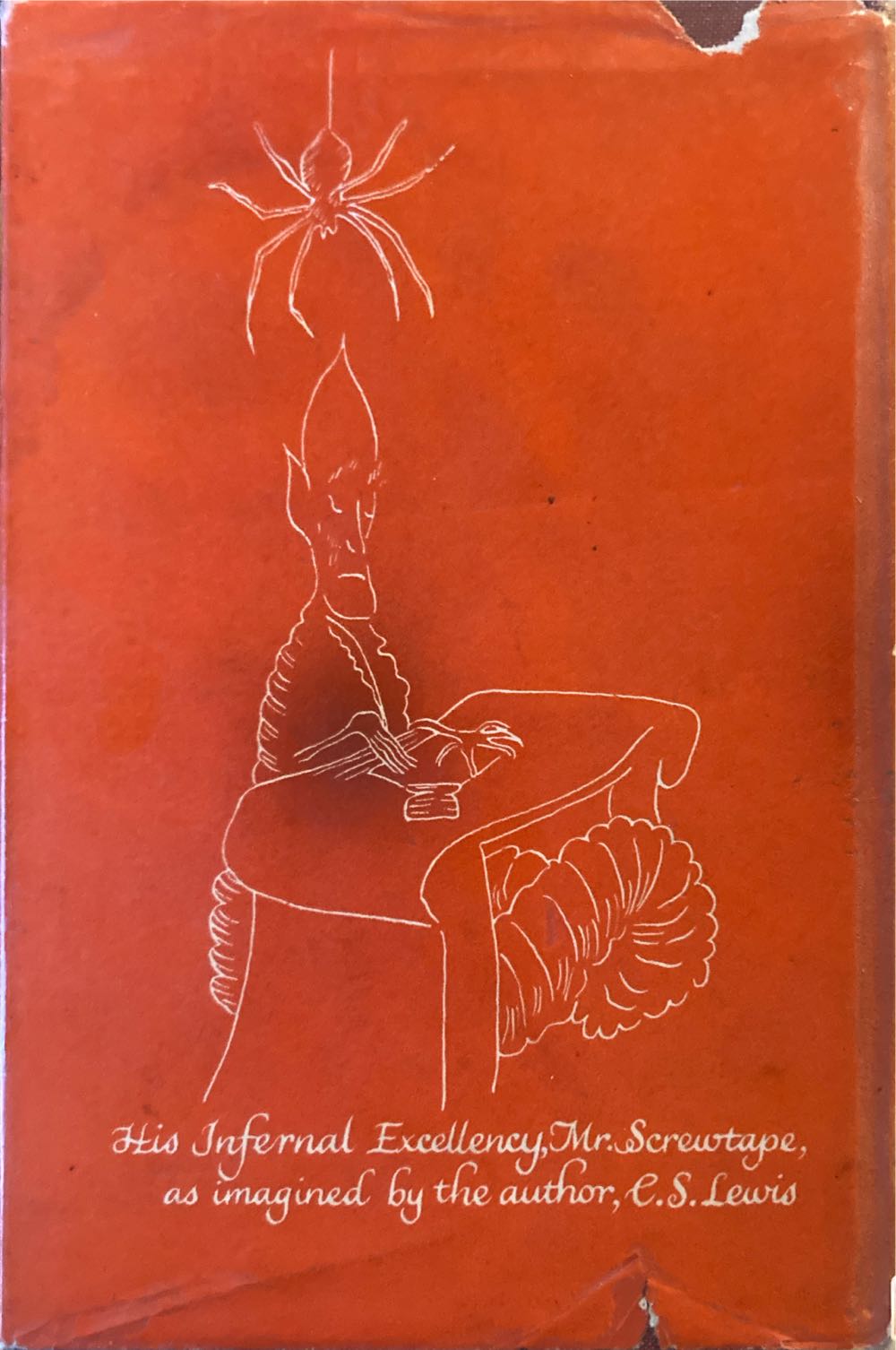 The Screwtape Letters - C. S. Lewis (The Macmillan Company - Hardcover) book collectible - Main Image 2