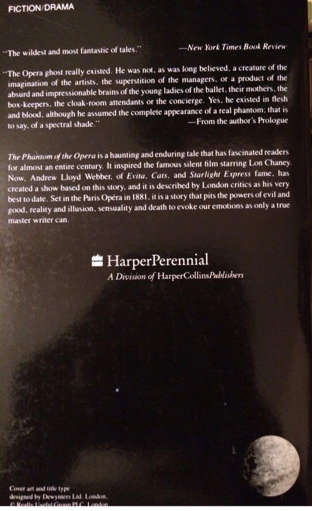 The Phantom of the Opera - Gaston Leroux (- Paperback) book collectible [Barcode 0060809248] - Main Image 2