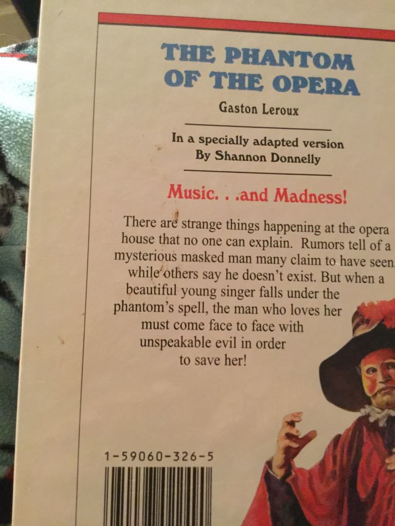The Phantom of the Opera - Gaston Leroux (Playmore Inc.) book collectible [Barcode 9781590603260] - Main Image 2