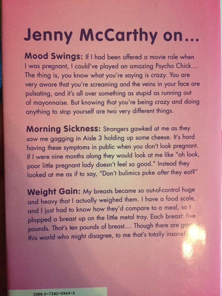 Belly Laughs - Jenny McCarthy (Da Capo Press - Hardcover) book collectible [Barcode 9780738209494] - Main Image 2