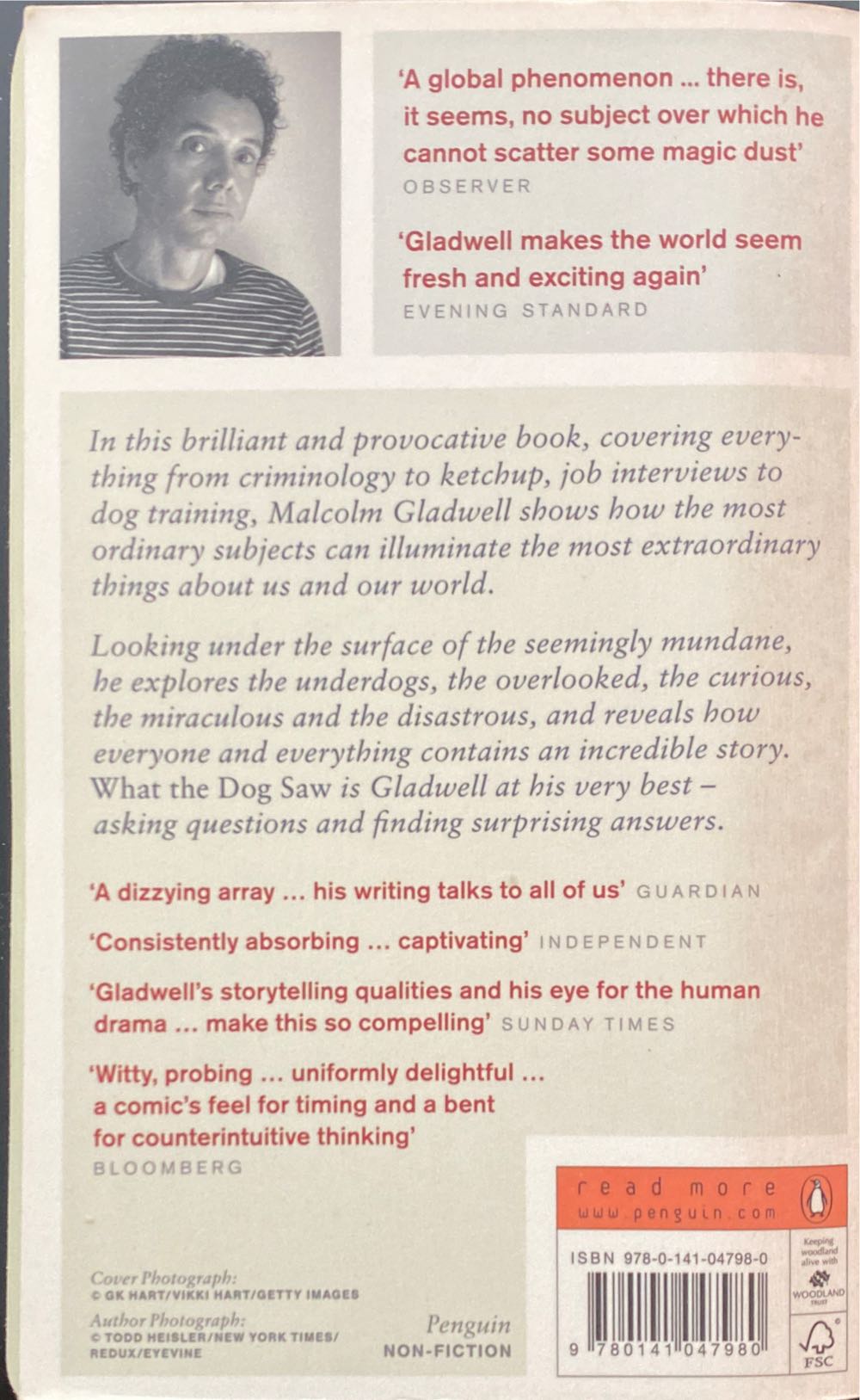 What the Dog Saw - Malcome Gladwell (Penguin Books - Paperback) book collectible [Barcode 9780141047980] - Main Image 2