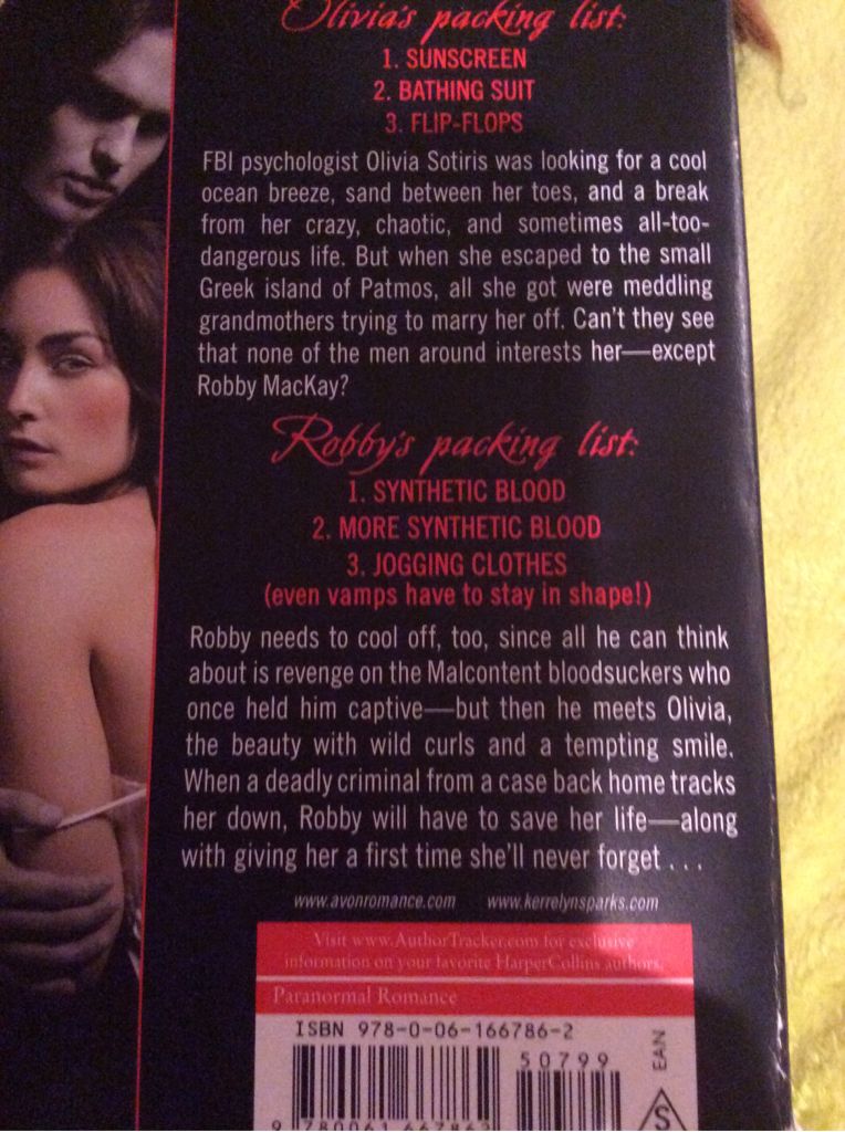 The Vampire And The Virgin - Kerrelyn Sparks (Avon - Paperback) book collectible [Barcode 9780061667862] - Main Image 2