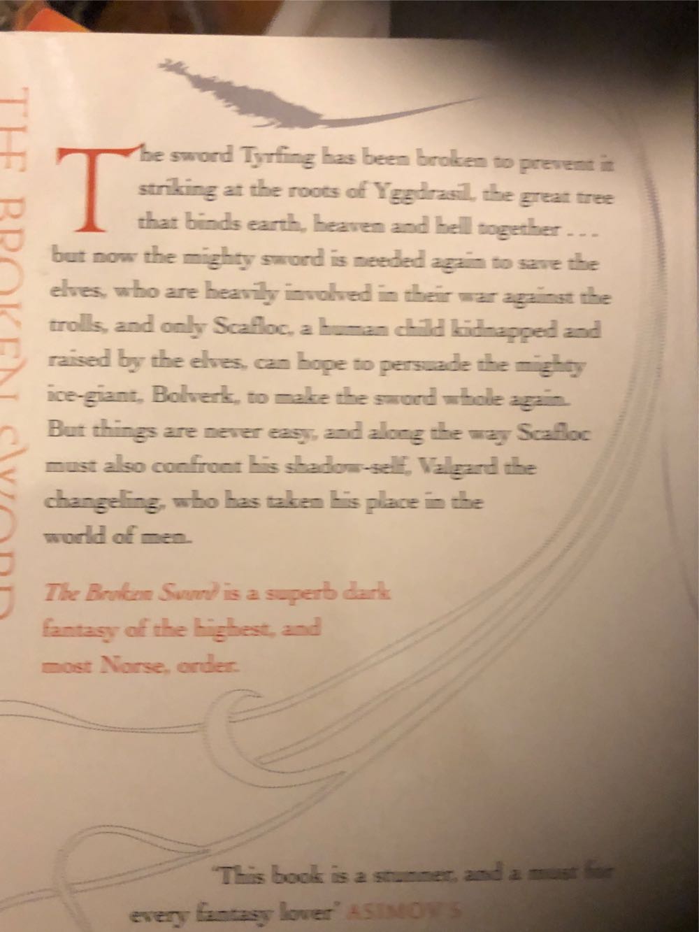 Broken Sword  - Anderson, Poul book collectible [Barcode 9780575082724] - Main Image 2