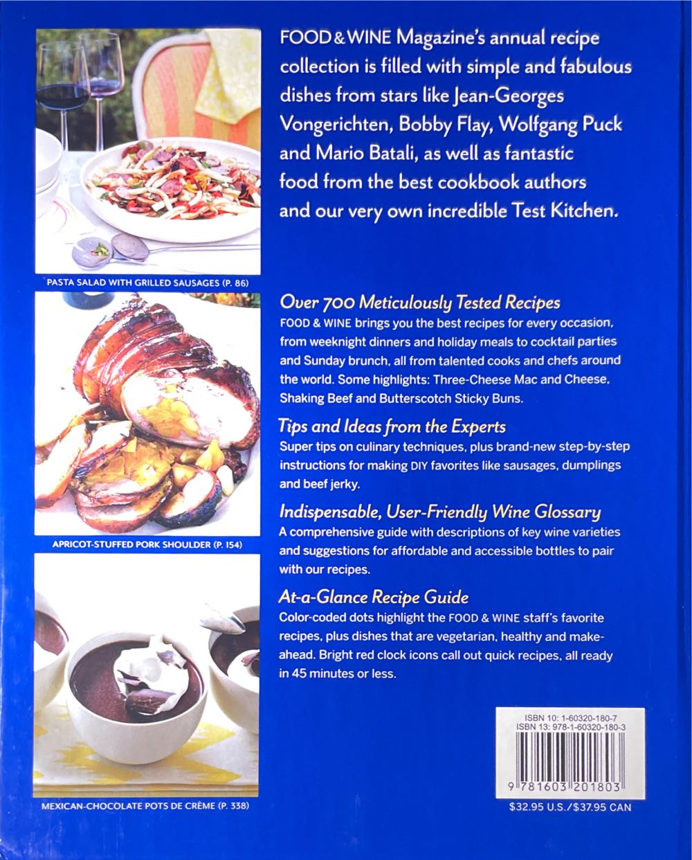 Food & Wine Annual 2011: An Entire Year of Recipes - Editors of Food & Wine (Food & Wine - Hardcover) book collectible [Barcode 9781603201803] - Main Image 2