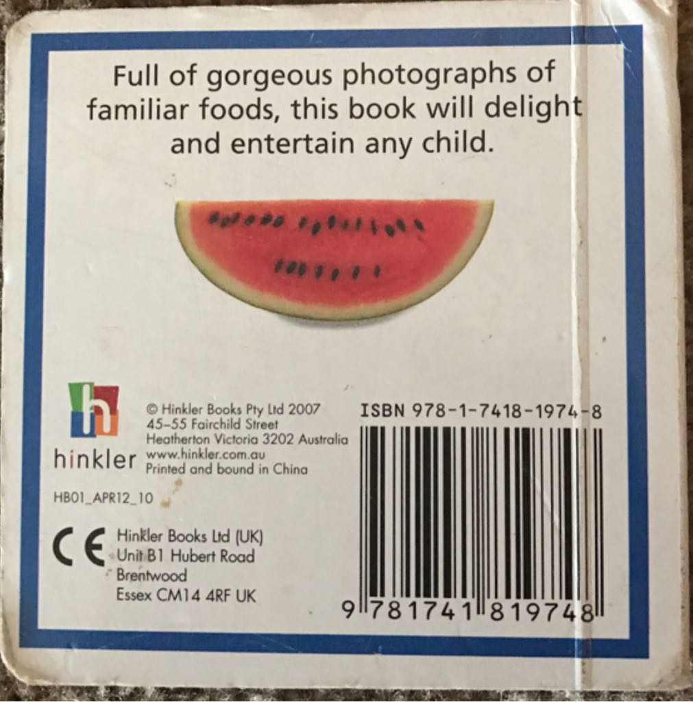 Food - Food book collectible [Barcode 9781741819748] - Main Image 2