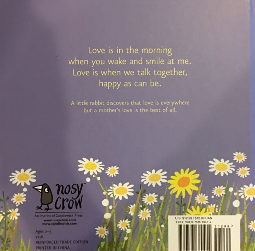 Love - Emma Dodd (Nosy Crown - Hardcover) book collectible [Barcode 9780763689414] - Main Image 2