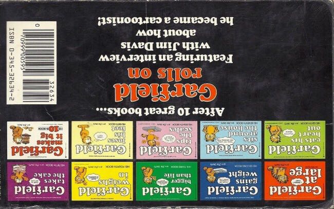 G11: Garfield Rolls On - Jim Davis (Ballantine Books - Paperback) book collectible [Barcode 9780345326348] - Main Image 2