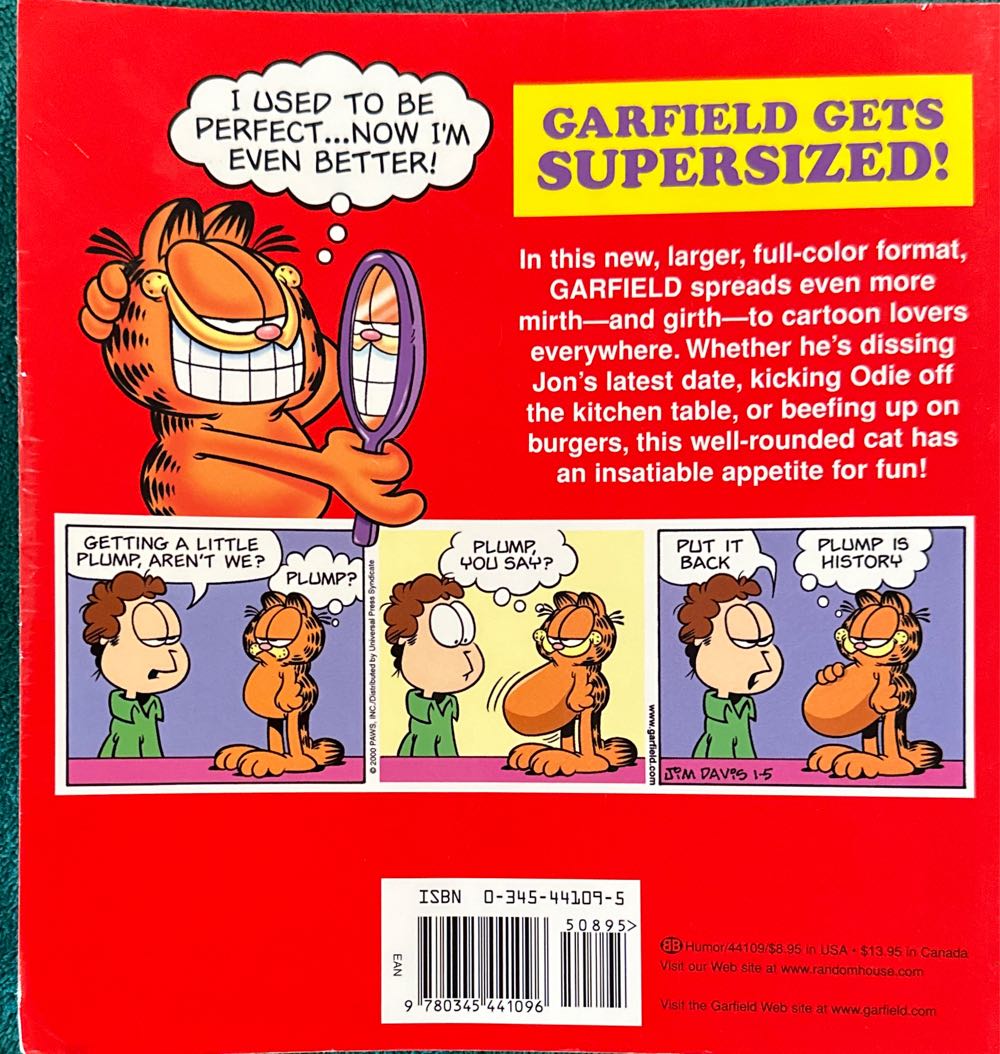 Garfield Beefs Up - Jim Davis (Egully.com - Paperback) book collectible [Barcode 9780345441096] - Main Image 2