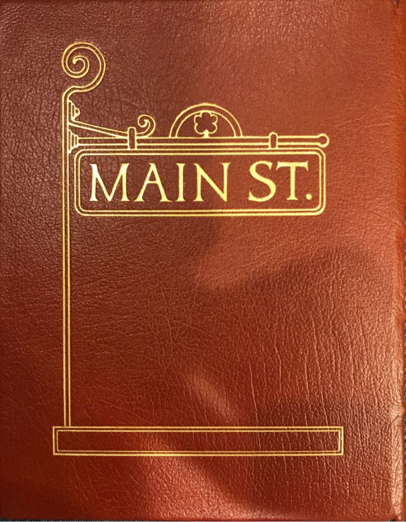 Main Street - Sinclair Lewis (The Franklin Library - Calf-Binding) book collectible - Main Image 2