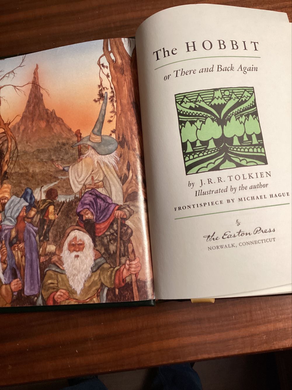 The Hobbit - J.R.R. Tolkien (The Easton Press - Calf-Binding) book collectible - Main Image 3