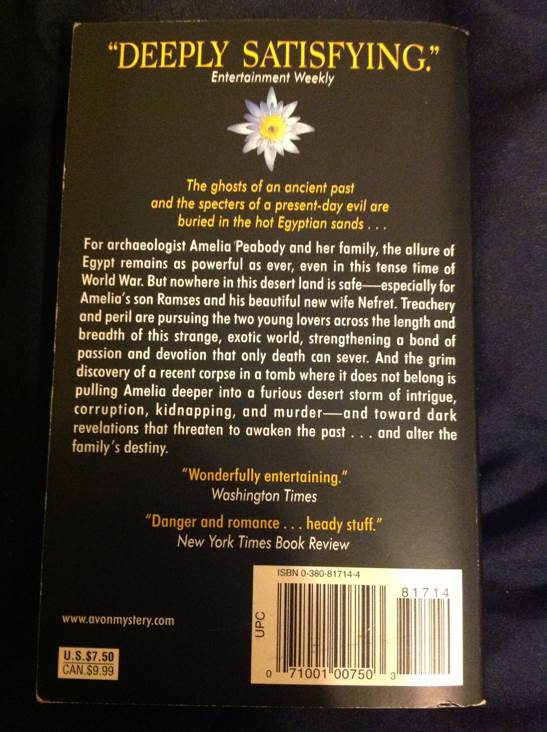 Lord of the Silent - Elizabeth Peters (Avon - Paperback) book collectible [Barcode 9780380817146] - Main Image 2