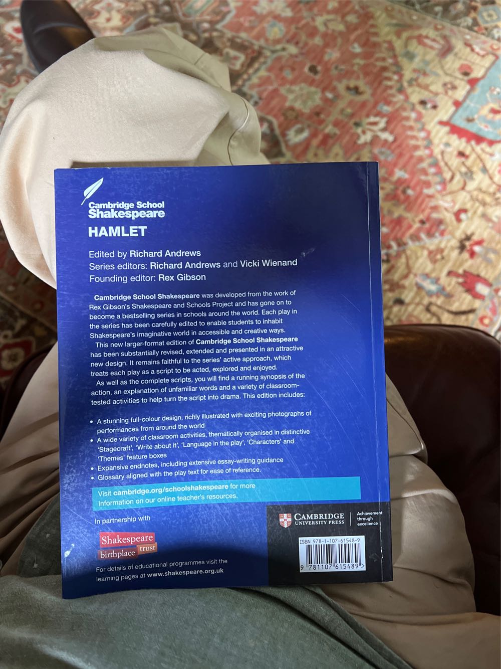 Hamlet - William Shakespeare (Cambridge University Press - Paperback) book collectible [Barcode 9781107615489] - Main Image 2