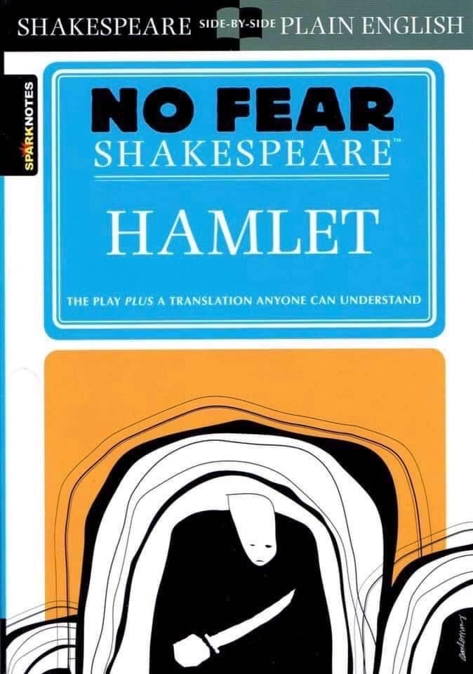 No Fear Shakespeare: Hamlet - William Shakespeare (Spark Notes - Paperback) book collectible [Barcode 9781586638443] - Main Image 2