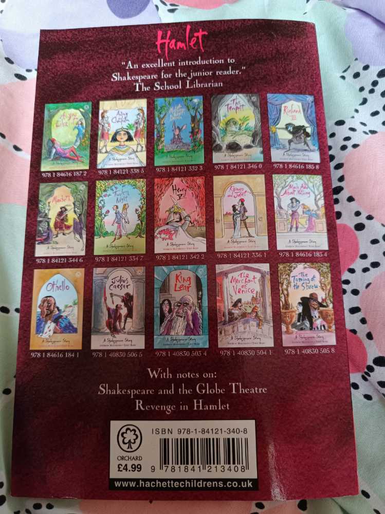 Hamlet - Shakespeare (Orchard) book collectible [Barcode 9781841213408] - Main Image 2