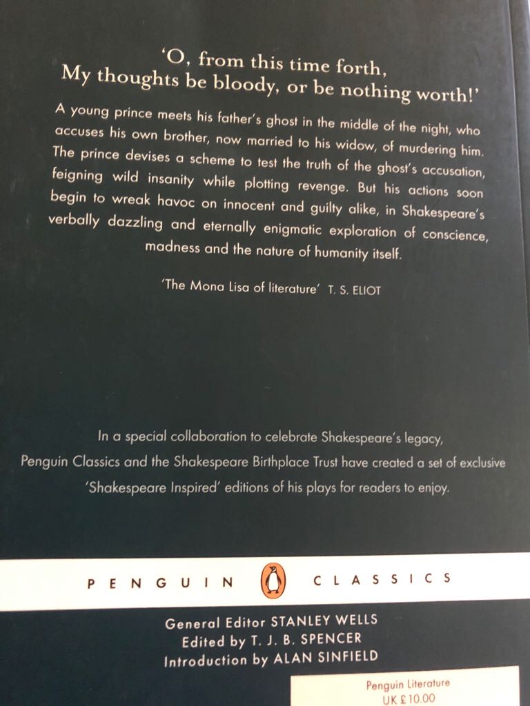 Hamlet - William Shakespeare (Wordsworth Editions - Paperback) book collectible [Barcode 9781853260094] - Main Image 2