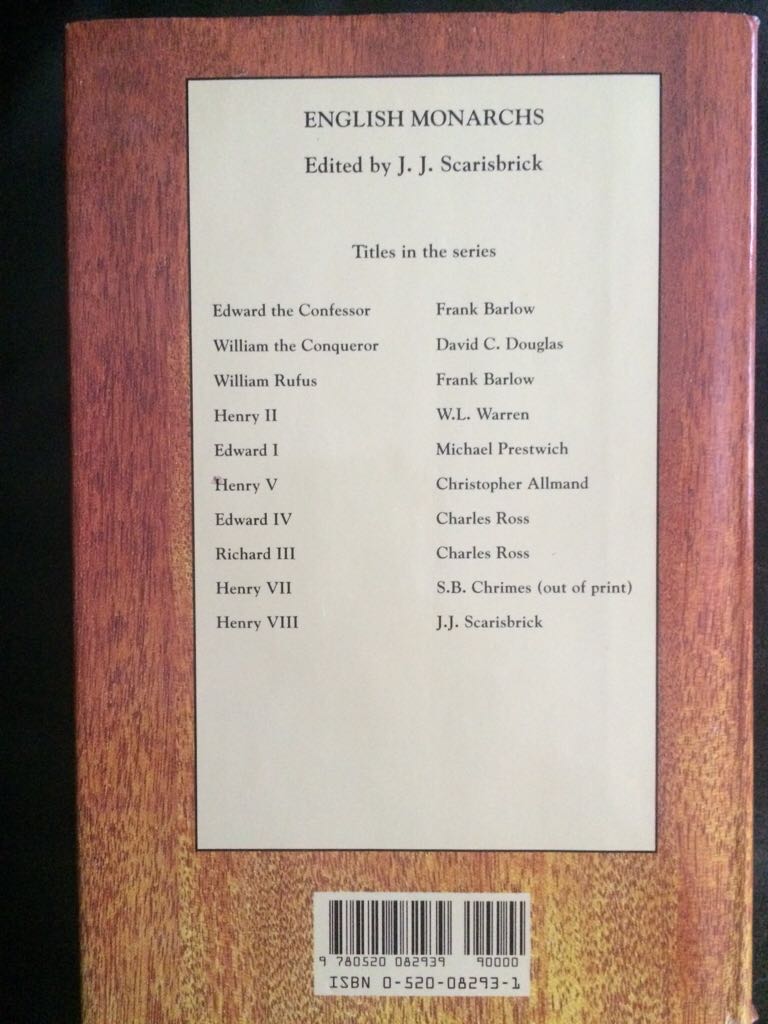 Henry V - Christopher Allmand (University Of California Press - Hardcover) book collectible [Barcode 9780520082939] - Main Image 2