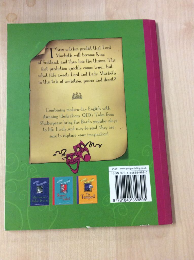 Macbeth  book collectible [Barcode 9781848359895] - Main Image 2