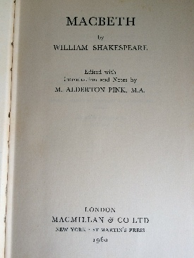 Macbeth (Macmillan - Hardcover) book collectible - Main Image 1