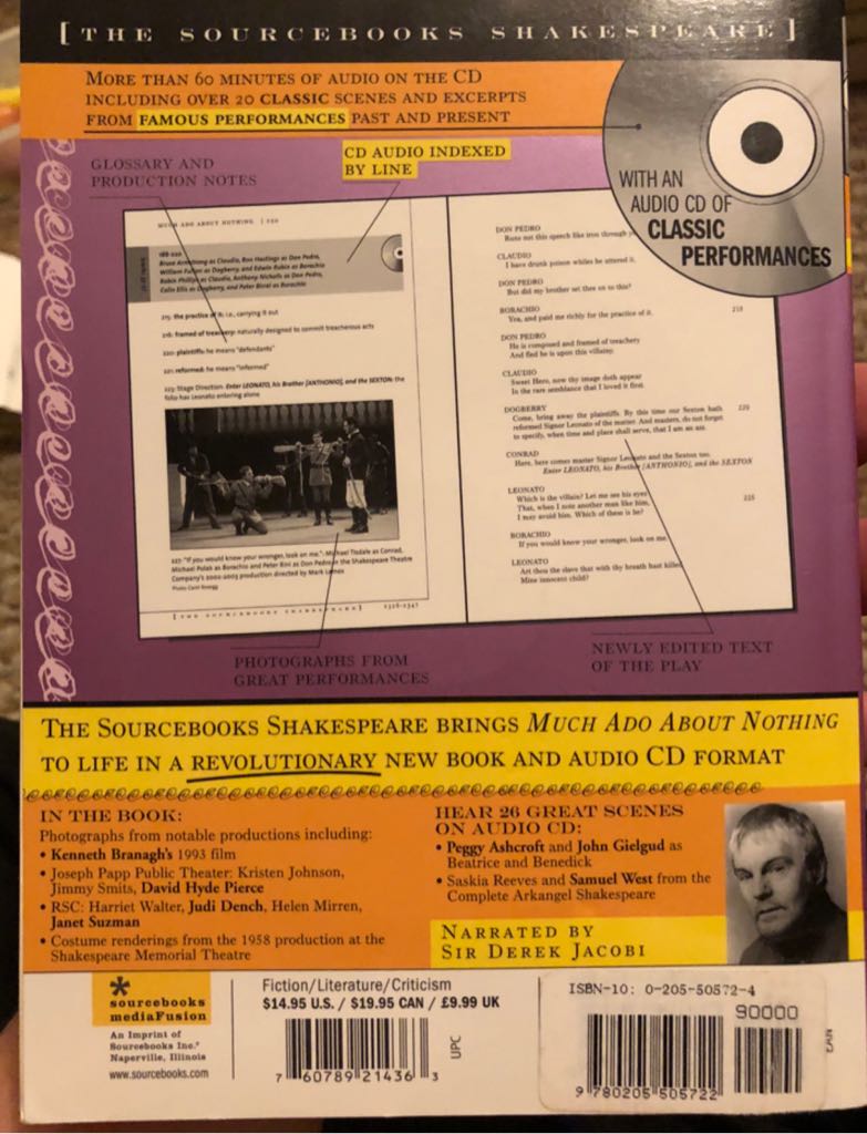 Much Ado About Nothing  (Sourcebooks Media Fusion - Paperback) book collectible [Barcode 9786078921430] - Main Image 2