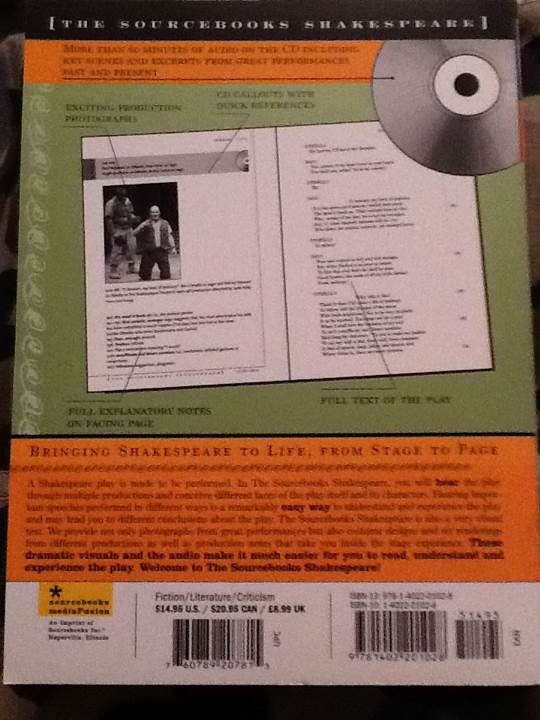 Othello - Macaisa, Marie (Sourcebooks Inc) book collectible [Barcode 9781402201028] - Main Image 2