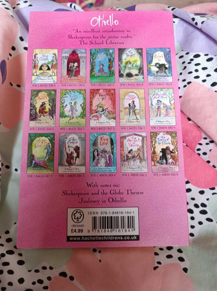 Othello - William Shakespeare (Orchard - Paperback) book collectible [Barcode 9781846161841] - Main Image 2