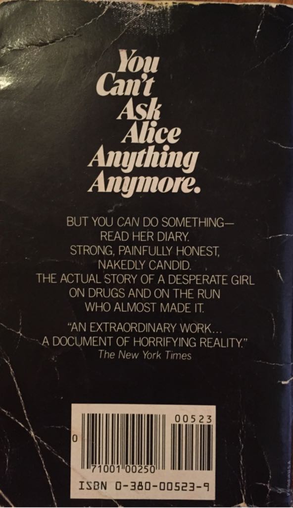 Go Ask Alice - Anonymous (Corgi - Paperback) book collectible [Barcode 9780380005239] - Main Image 2