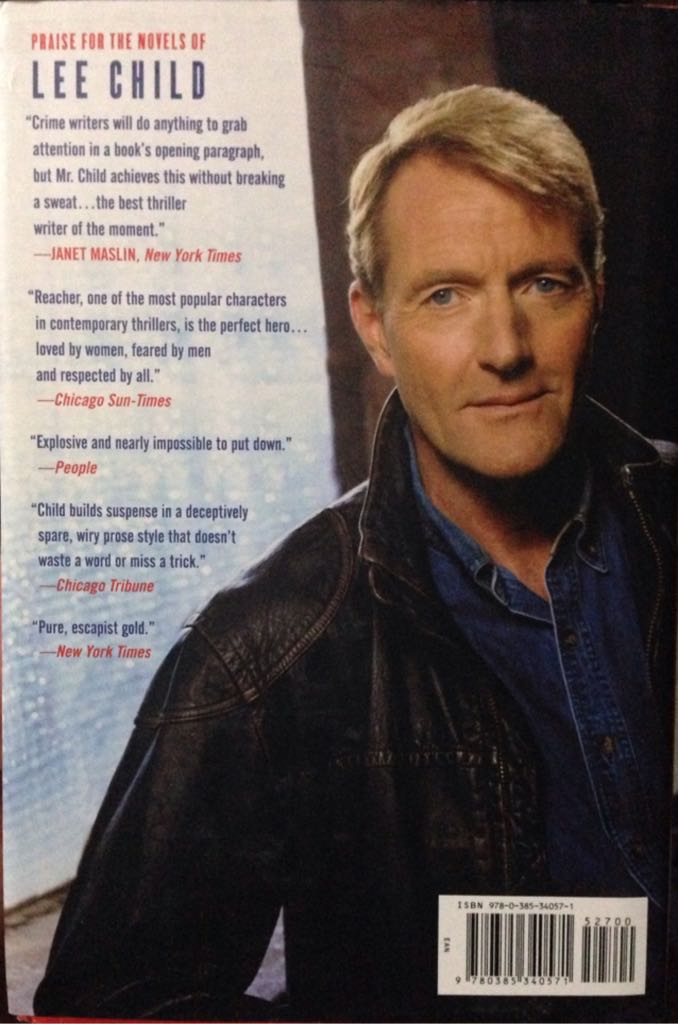 Gone Tomorrow - Lee Child (Delacorte Pr - Hardcover) book collectible [Barcode 9780385340571] - Main Image 2