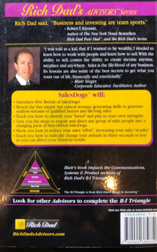 Sales Dogs: You Do Not Have To Be An Attack Dog To Be Successful In Sa - Blair Singer book collectible [Barcode 9780964385672] - Main Image 2