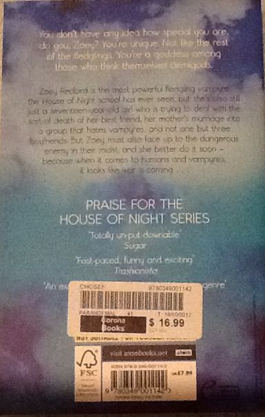 Chosen - Kristin & P.C Cast (Atom Books - Paperback) book collectible [Barcode 9780349001142] - Main Image 2