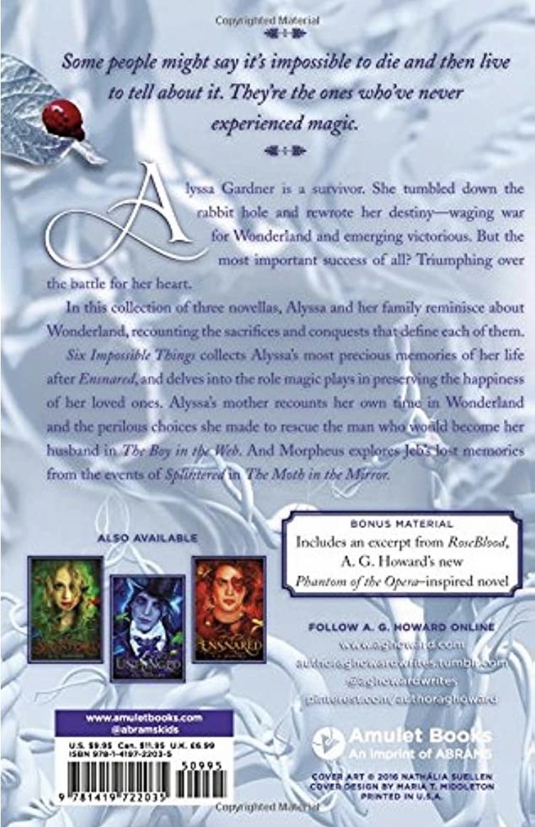 Untamed - A.G. Howard (Amulet Books - Hardcover) book collectible [Barcode 9781419718694] - Main Image 2
