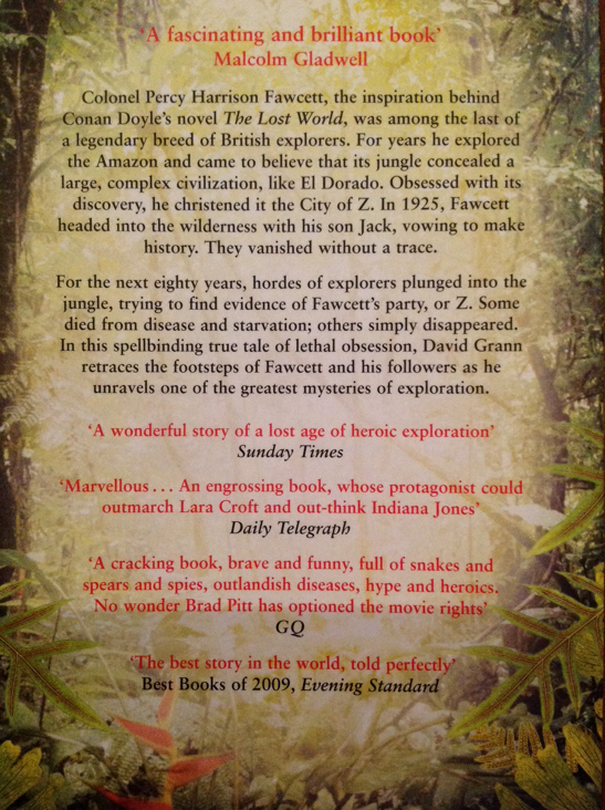 The Lost City of Z  (Pocket Books - Paperback) book collectible [Barcode 9781847394439] - Main Image 2