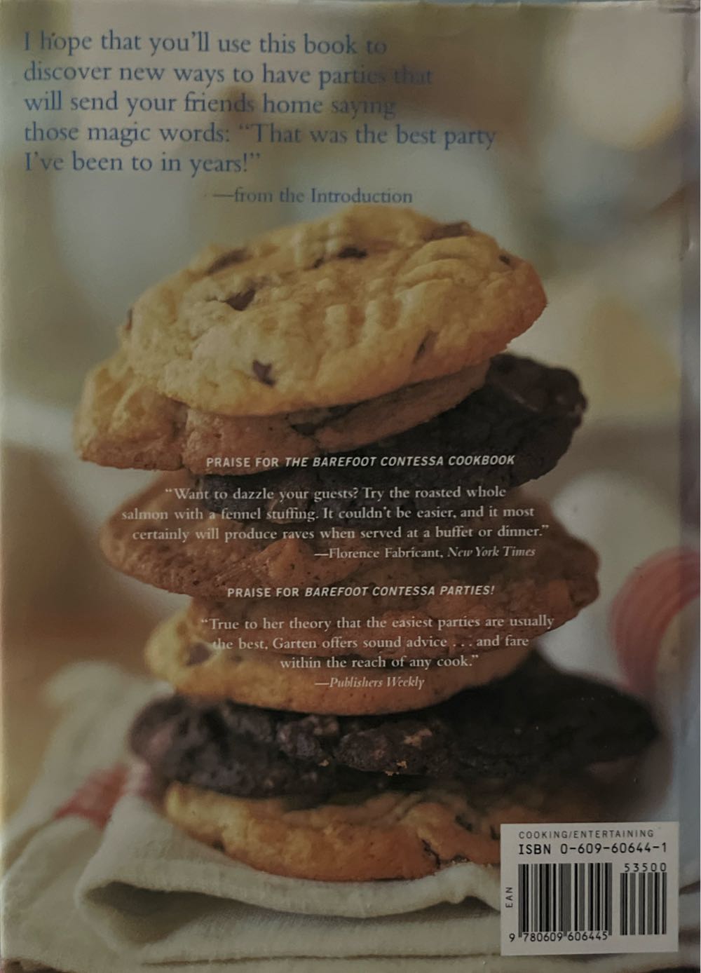 Barefoot Contessa Parties! Ideas and Recipes for Parties That Are Really Fun Barefoot Contessa - Ina Garten (Clarkson Potter - Hardcover) book collectible [Barcode 9780609606445] - Main Image 2