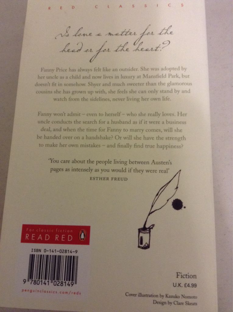 Mansfield Park - Jane Austen (Penguin Classics - Paperback) book collectible [Barcode 9780141028149] - Main Image 2