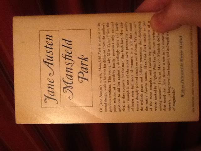 Mansfield Park - Jane Austen (Signet Classics) book collectible [Barcode 9780451515810] - Main Image 2