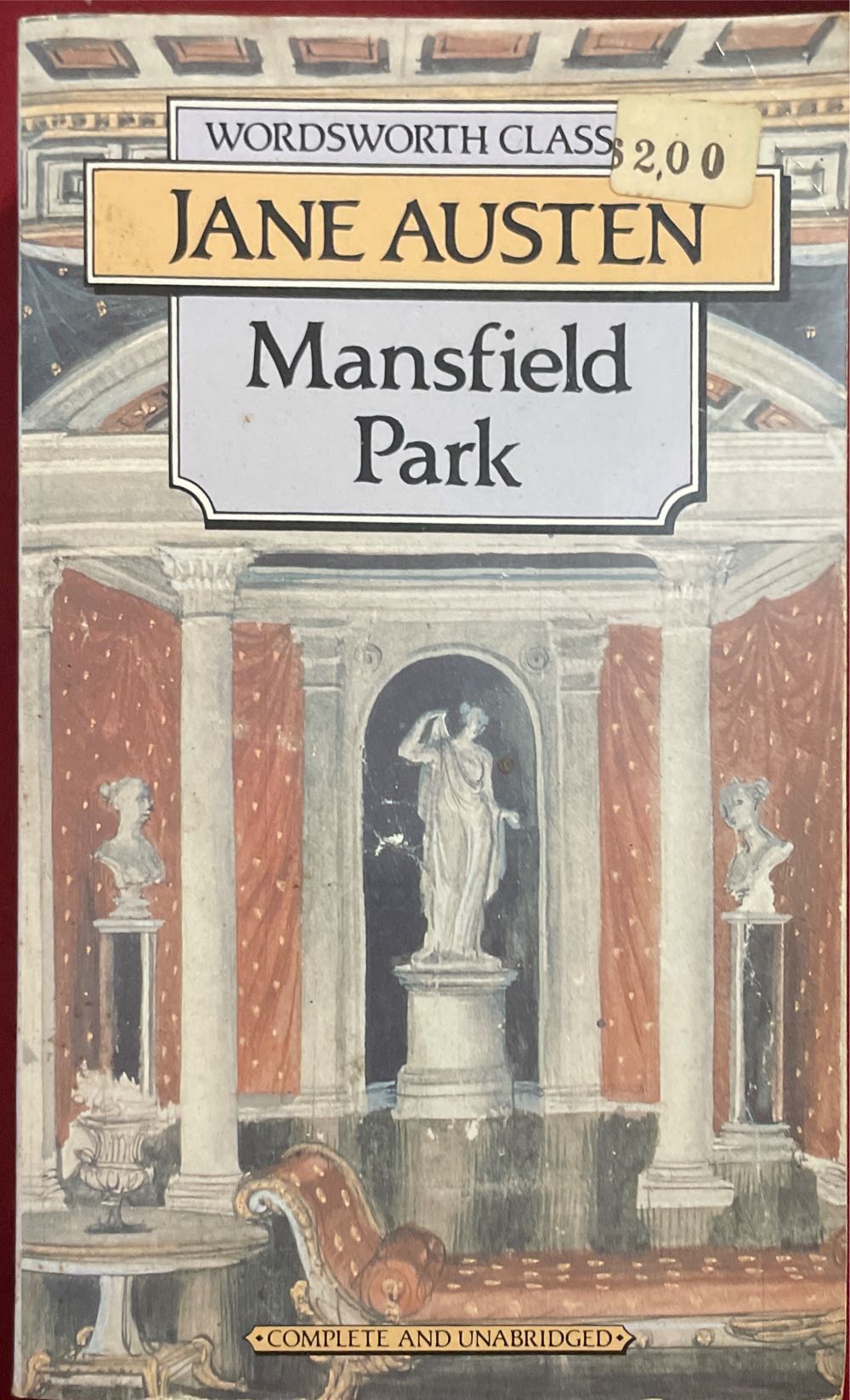 Mansfield Park - Jane Austen (Wordsworth Editions - Paperback) book collectible [Barcode 9781853260322] - Main Image 3