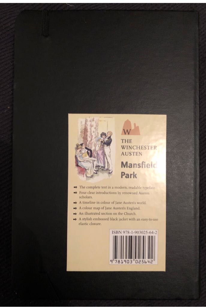 Mansfield Park - Jane Austen (Worth Press Limited London - Hardcover) book collectible [Barcode 9781903025642] - Main Image 2