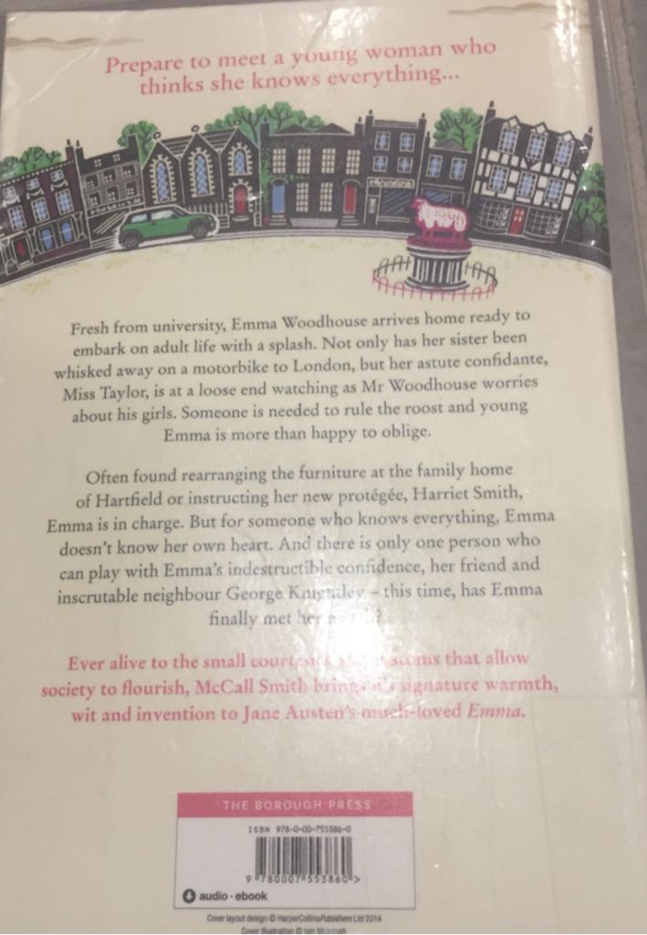 Emma - Alexander McCall Smith (Harper Collins - Trade Paperback) book collectible [Barcode 9780007553860] - Main Image 2