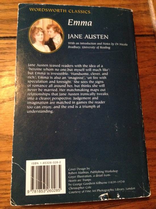 Emma - Jane Austen (Wordsworth Classics - Paperback) book collectible [Barcode 9781853260285] - Main Image 2