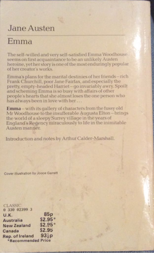 Emma  (Pan Books - Paperback) book collectible - Main Image 2