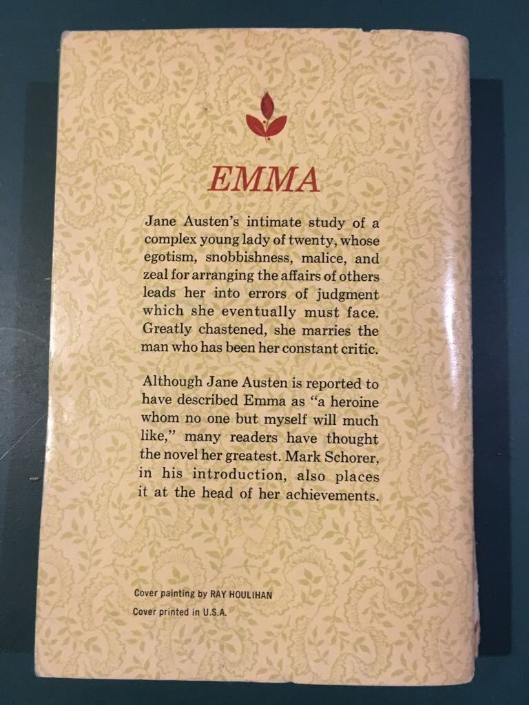 Emma - Jane Austen (Dell Publishing Co. , Inc. - Paperback) book collectible - Main Image 2