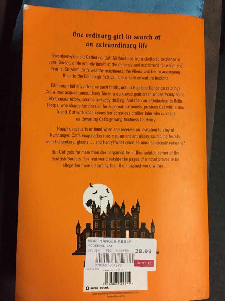 Northanger Abbey - Val McDermid (- Paperback) book collectible [Barcode 9780007504275] - Main Image 2