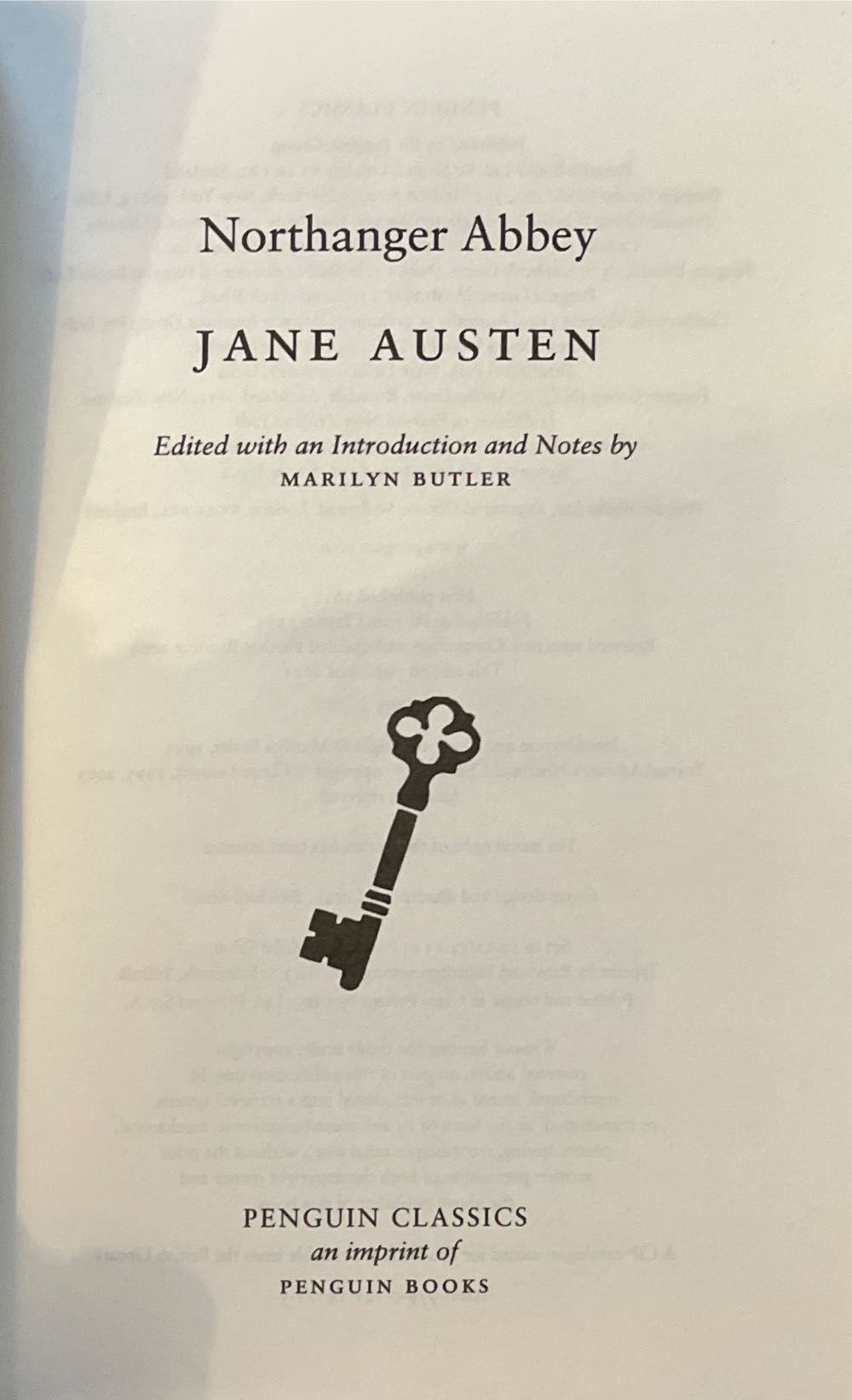 JA: 5: Northanger Abbey - Jane Austen (Penguin Classics - Hardcover) book collectible [Barcode 9780141197715] - Main Image 2